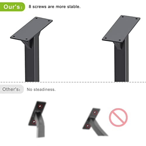 Kipika 48" Ceiling Mount Pull Up Bar - Heavy Duty Steel Chin Up Bar with 4-Level Height Adjustment - Stable, Durable, and Easy to Install - 500 LB Capacity 5