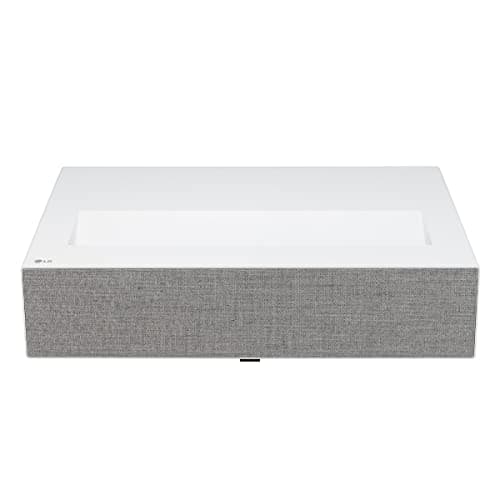 LG CineBeam UHD 4K Projector HU715QW - DLP Ultra Short Throw Laser Smart Home Theater Projector, White
