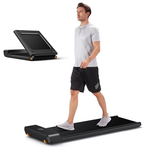 WALKINGPAD A1Pro Foldable Walking Pad Treadmill for Home Office, Under Desk Treadmill with Adaptive Speed Control, Compact Design for Small Spaces, No Assembly Needed