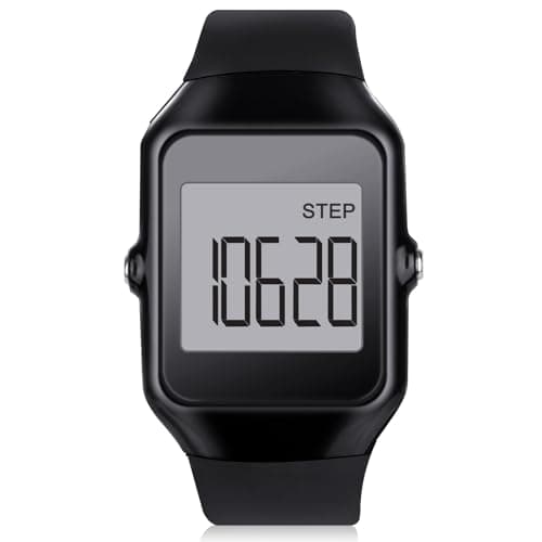 Pedometer for Walking, 3D Simple Step Counter for Walking Large Digital Display, Accurate Step Tracker with Steps Time Modes for Men Women Adults Seniors