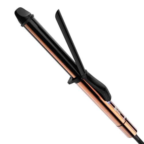 Nicebay Curling Iron, 1 Inch Hair Curler with Ceramic Coating, Professional Curling Wand, Fast Heating up to 430°F, Temperature LED Display