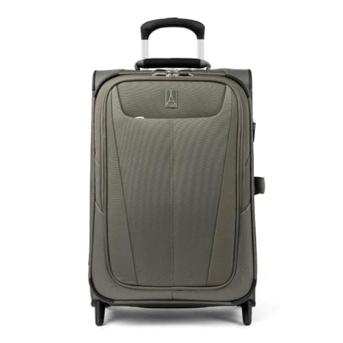 Travelpro Maxlite 5 Softside Expandable Upright 2 Wheel Carry-on Luggage, Lightweight, 21-Inch - Slate Green