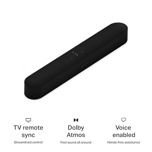 Sonos Beam Gen 2 - Black - Soundbar with Dolby Atmos 7