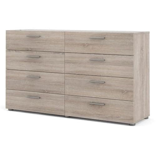 8 Drawer Double Dresser,Truffle