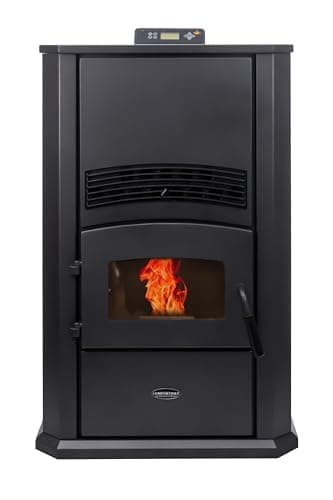 Comfortbilt HP42-Alpine Modern Pellet Stove 2800 SQFT Heating 120 Hopper EPA Cert