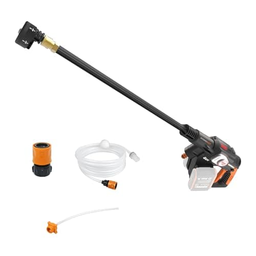 WORX 40V PowerShare Hydroshot, 800 PSI Brushless Portable Power Cleaner, 5-in-1 Nozzle Power Washer, Without Battery and Charger, PowerShare