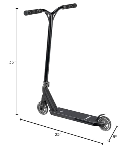Fuzion Z300 Pro Scooter Complete Trick Scooter -Stunt Scooters for Kids 8 Years and Up, Teens and Adults – Durable, Freestyle Kick Scooter for Boys and Girls (Black) 8