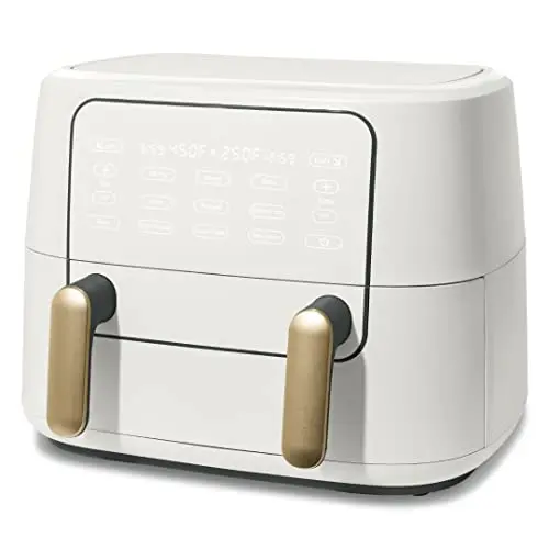 FAUSKE 9QT TriZone Air Fryer (Color : White)