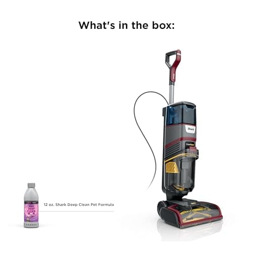 Shark CarpetXpert HairPro | Upright Carpet & Area Rug Cleaner | Carpet Shampooer | Perfect for Pets, Hair Pickup & Tough Odor Removal | Magenta | EX221BRN 8