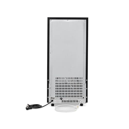 Newair 15" Commercial Nugget Ice Maker | Freestanding or Built-in Under Counter Ice Maker with 80 lbs/Day Production | for Home Bar, Kitchen & Restaurant Use | Stainless Steel 20