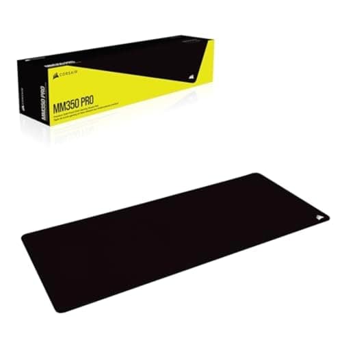 Corsair MM350 PRO Extended XL Premium Spill-Proof Cloth Gaming Mouse Pad – 36.6” Width x 15.7” Height Surface – Black 8