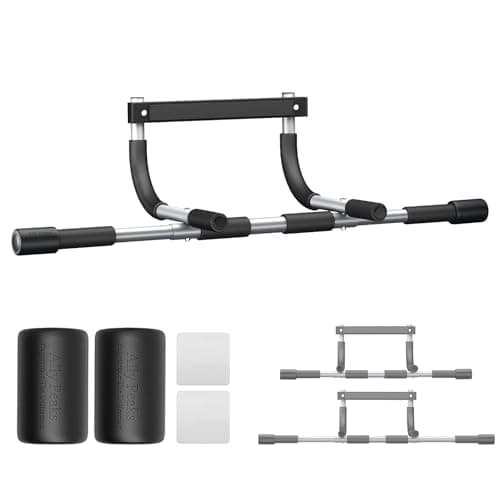 Ally Peaks Pull Up Bar for Doorway,Multiple Levels Width Adjustable Pull Up Bar Accurately Match Wide and Narrow doorframe,Indoor Chin-Up Bar Workout Bar,USA Original Patent