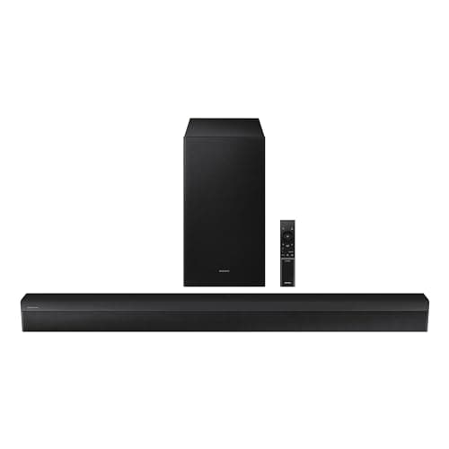 Samsung HW-B550D 3.1 ch Soundbar w/ Dolby Audio, Surround Sound expansion, Bass Boost, Adaptive Sound, DTS Virtual:X, Wireless Subwoofer, 2024