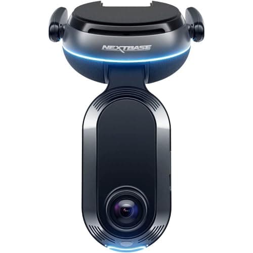 NEXTBASE iQ 1K Smart HD Dash Cam Pro with 4G/LTE and GPS, 64G Micro SD Card Bundle, 1080p High Definition Dual Dashcam Front & Rear with Smart Sense Parking, Emergency SOS, and Roadwatch AI