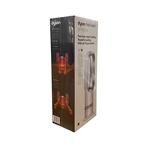Dyson Hot+Cool AM09 Tower Bladeless Fan Heater - White/Silver (Renewed) 6