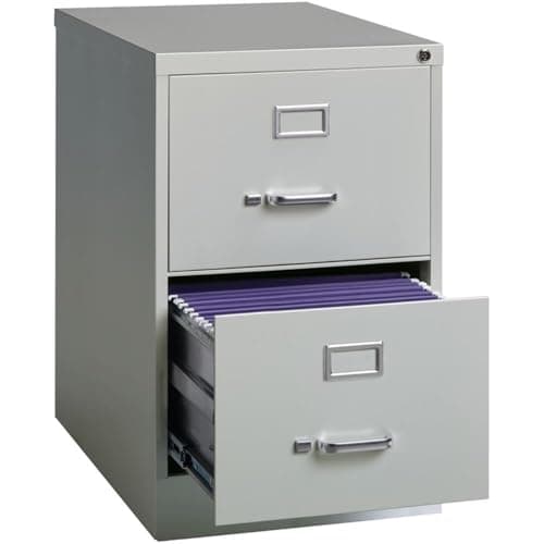Hirsh Industries 2-Drawer Commercial Legal Size File Cabinet Finish: Light Gray 4