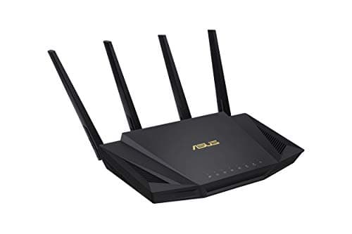 ASUS RT-AX3000 Ultra-Fast Dual Band Gigabit Wireless Router - Next Gen WiFi 6, Adaptive QoS, and AiProtection by Trend Micro | 1x WAN, 4X 1G LAN, 1x USB 3.0 - AiMesh Compatible 6