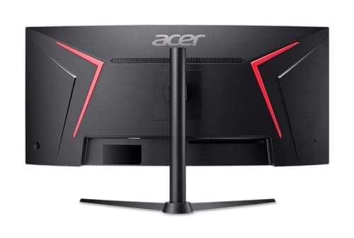 acer Nitro 34” Gaming Monitor | QHD 3440 x 1440 | 1500R 21:9 Curved | AMD FreeSync Premium | 200Hz Refresh Rate | 1ms (VRB) | sRGB 99% | 1 x Display Port 1.4 & 2 x HDMI 2.1 Ports | XZ340CUR X0bmiiphx 13
