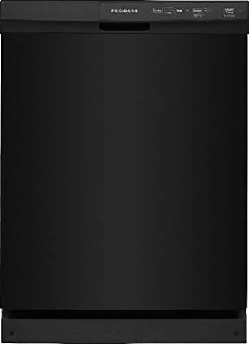 24 in. in. Front Control Built-in Tall Tub Dishwasher in Black with 3-Cycles, 55 dBA