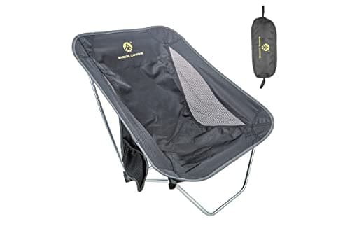EASDRIL Ultralight Folding Camping Chair Low Lightweight Foldable Camp Chairs with Carry Bag for Hiking, Backpacking, Picnic, Outdoor Concert, Sports Events, Beach
