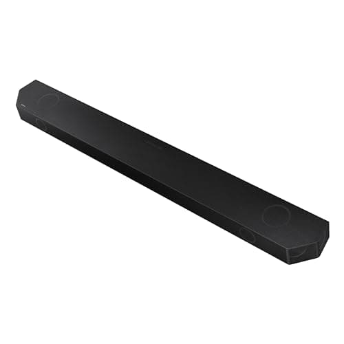 SAMSUNG Q990D 11.1.4ch Soundbar w/Wireless Dolby Atmos Audio, Rear Speaker Included, Q-Symphony, SpaceFit Sound Pro, Adaptive Sound, Game Mode Pro with Alexa Built-in, HW-Q990D/ZA 10