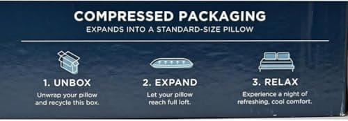 Serenity by tempur-pedics Cooling Memory Foam Pillow 5