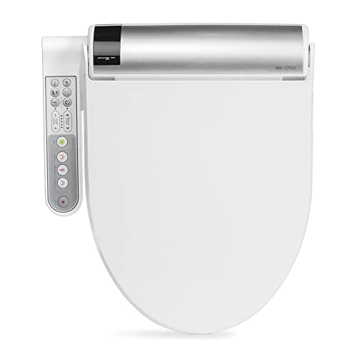 Bio Bidet Bliss BB-1700 Round White Toilet Seat with Warm Water