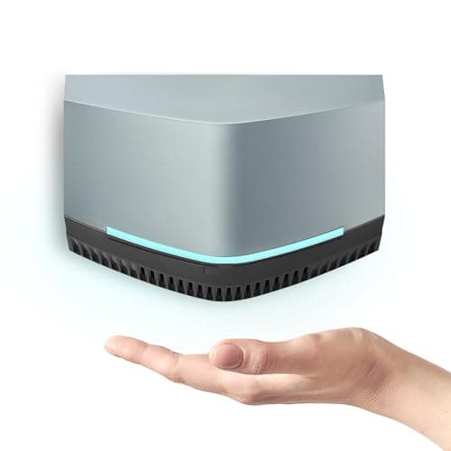 Hand Dryer for Home, Commercial Bathrooms, Hi-Speed Hand Dryer with Air Filter, Energy-Saver Mode, Speed/Volume Control, Automatic Air Blades Portable/w Stand or Wall Mount | Touchless | UL Certified