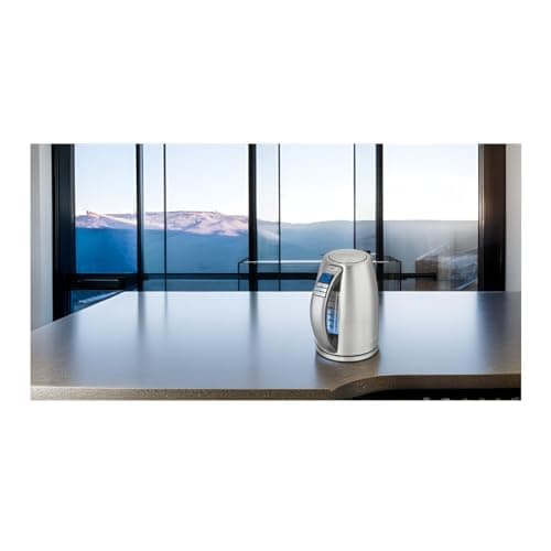 Cuisinart PerfecTemp 1.7-Liter 1500-Watt Stainless Steel Cordless Programmable Kettle with Six Presets, Stay-Cool Handle, & 360-Degree Swivel Power Base With LED display (CPK-20) 6