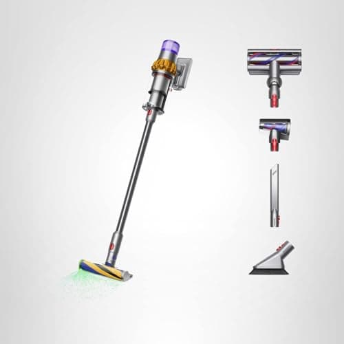 Dyson V15 Detect Plus Cordless Vacuum, Illumination Reveals dust, 240AW, 3 Power Modes, Up to 60 Minutes,² Deep Cleans Hard Floors and Carpets, Detangles pet Hair, Converts to Handheld 11