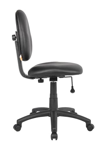 BOSS Office Products Dimond Task Chair Without Arms in Black, Mid-Back (B9090-CS) 6