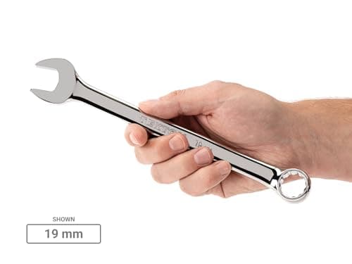 TEKTON Combination Wrench Set with Rack, 19-Piece (6-24 mm) | WCB91202 6