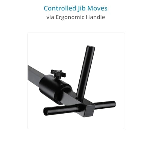 PROAIM 4' Vega Jib Crane for DSLR Video Cameras for Film Production Units. Payload Up to 8kg/17lb. Supports Pan Tilt Heads & 3-Axis Gimbals. (JB-VG04-01) 6