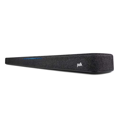 Polk Audio React Sound Bar, Dolby & DTS Virtual Surround Sound, Next Gen Alexa Voice Engine with Calling & Messaging Built-In, Expandable to 5.1 with Matching React Subwoofer & SR2 Surround Speakers 5