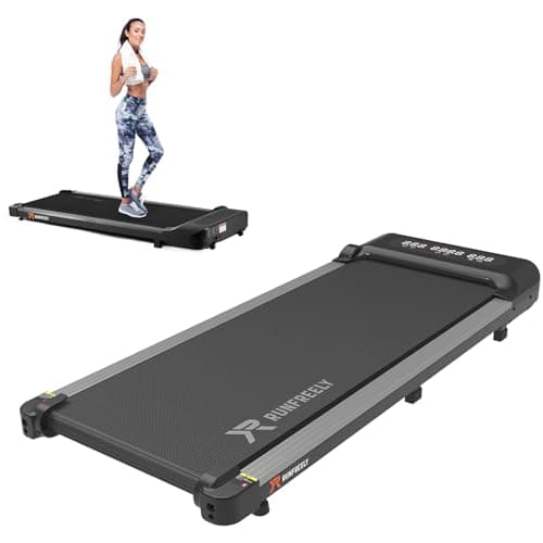 RUNFREELY 3 in 1 Under Desk Treadmill - 2.25HP Walking and Jogging Pad With Remote Control for Home and Office