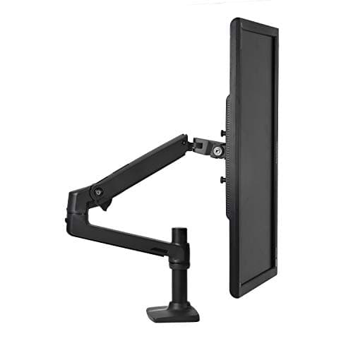 Ergotron – LX Monitor Arm, Single Monitor Desk Mount – fits Flat Curved Ultrawide Computer Monitors up to 34 Inches, 7 to 25 lbs, VESA 75x75mm or 100x100mm – Matte Black 6