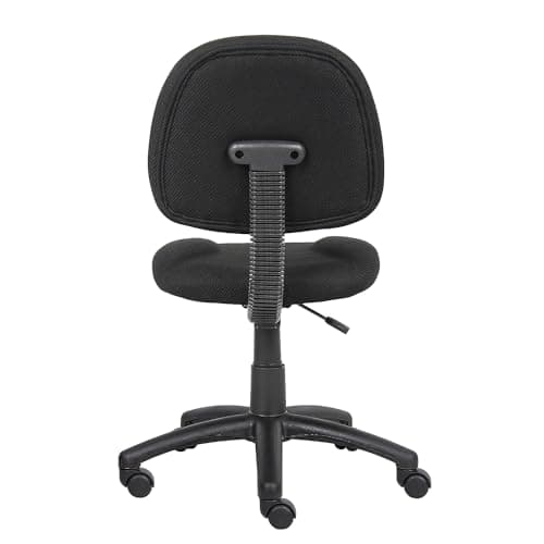 Boss Black Deluxe Posture Chair, Model Number: 217EBONY 6