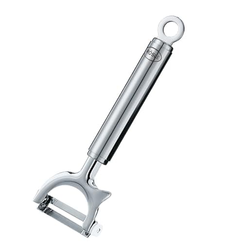 Rösle Stainless Steel 1.5-inch Wide Crosswise Swivel Peeler
