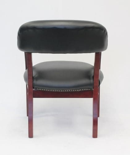 Boss Captain’s Chair In Black Vinyl 8
