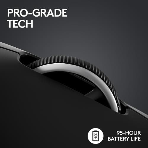 Logitech G PRO X Superlight 2 Lightspeed Wireless Gaming Mouse, 8K Polling, Lightweight, LIGHTFORCE Hybrid Switches, Hero 2 Sensor, 888 IPS, 44,000 DPI,USB-C Charging, PC & Mac (Renewed) 9
