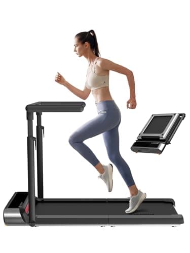 WALKINGPAD R3 Hybrid+ Folding Treadmill, 2 in 1 Walking Pad Under Desk Treadmill for Home and Office, Compact Foldable Design with App Control and LED Display, Spacious Belt for Walking or Running