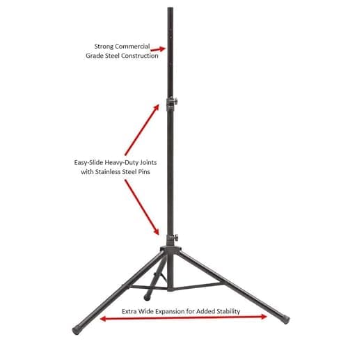 Backyard Theater Kit | Recreation Series System | 9' Front and Rear Projection Screen with 1080p HD Savi 4000 lumen Projector, Sound System, Streaming device w/WIFI (EZ-950) 8