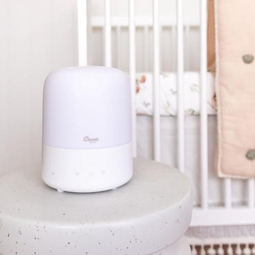 Crane Baby 3-In-1 Baby Humidifier Aroma Diffuser with Adjustable Nightlight, Auto-Shutoff, Humidifier for Baby Nursery, Baby Diffuser for Nursery 6