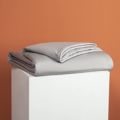 LLanCL Cooling Blankets for Hot Sleepers - Cool Like Ice Cream Blanket for Summer, Lightweight Double-Sided Cooling Comforter Quilt (Queen Size 79" x 91" Grey) 5