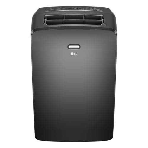 LG 8000 BTU (DOE) / (12000 ASHRAE) Portable Air Conditioners Cools 350 Sqft Easy Install & WiFi App Remote Eco-friendly, Quiet Small & Medium Room Air Conditioner AC Unit Home Gray LP0823GSSM