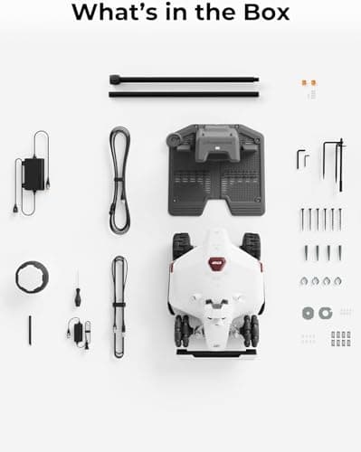 LUBA 2 AWD 10000 Robot Lawn Mower 2024 Version, Perimeter Wire Free Robotic Lawnmower for 2.5 Acres Lawn 80% Slope, Cut Height 1.0"-2.7", APP Control, Compatible with Alexa, Multi-Zone Management 9