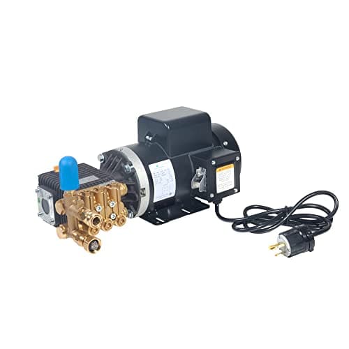 Canpump Electric Pressure Washer: 5 hp Full-Speed Motor 240 V, Bertolini WBH 2430-F Triplex Pump