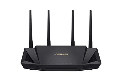 ASUS RT-AX3000 Ultra-Fast Dual Band Gigabit Wireless Router - Next Gen WiFi 6, Adaptive QoS, and AiProtection by Trend Micro | 1x WAN, 4X 1G LAN, 1x USB 3.0 - AiMesh Compatible 8