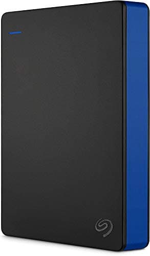 Seagate Game Drive 4TB External Hard Drive Portable HDD - Compatible With PS4 (STGD4000400) blue