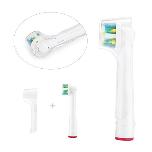 Toothbrush Replacement Heads Refill for Oral Electric Toothbrush Pro 1000 Pro 3000 Pro 5000 Pro 7000 Vitality Floss Action,8 Count with Covers 5